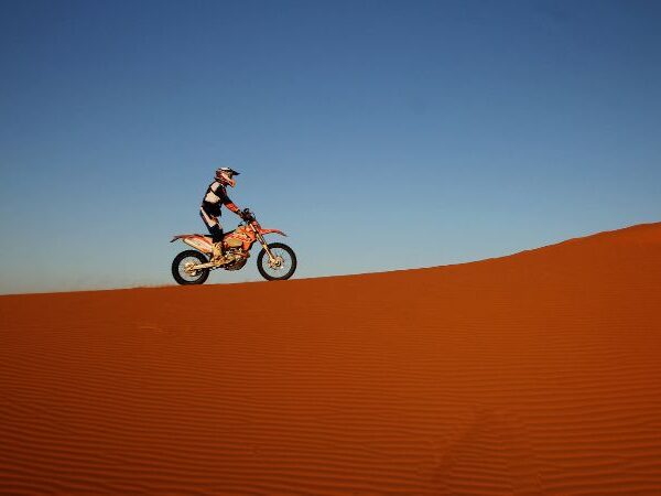 sahara desert bikking
