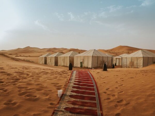 Merzouga sahara desert tent